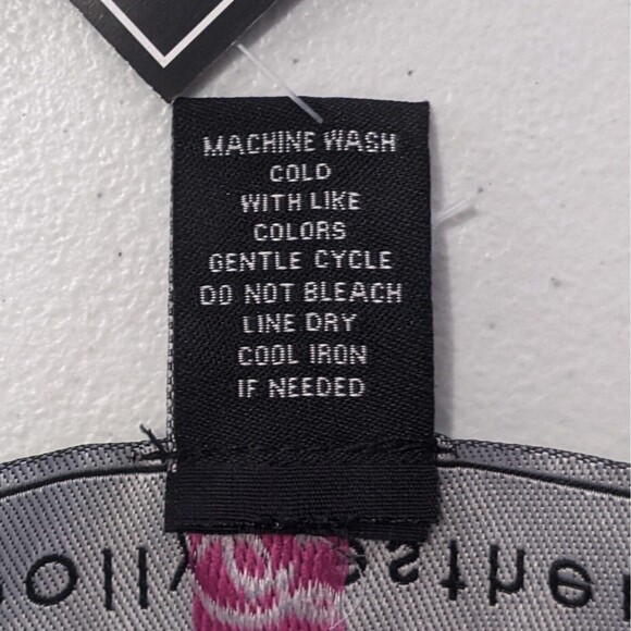 Polly & Esther Ditsy Floral Smocked L Large Long Sleeve Rayon Shirt Top NWT New - Picture 9 of 9